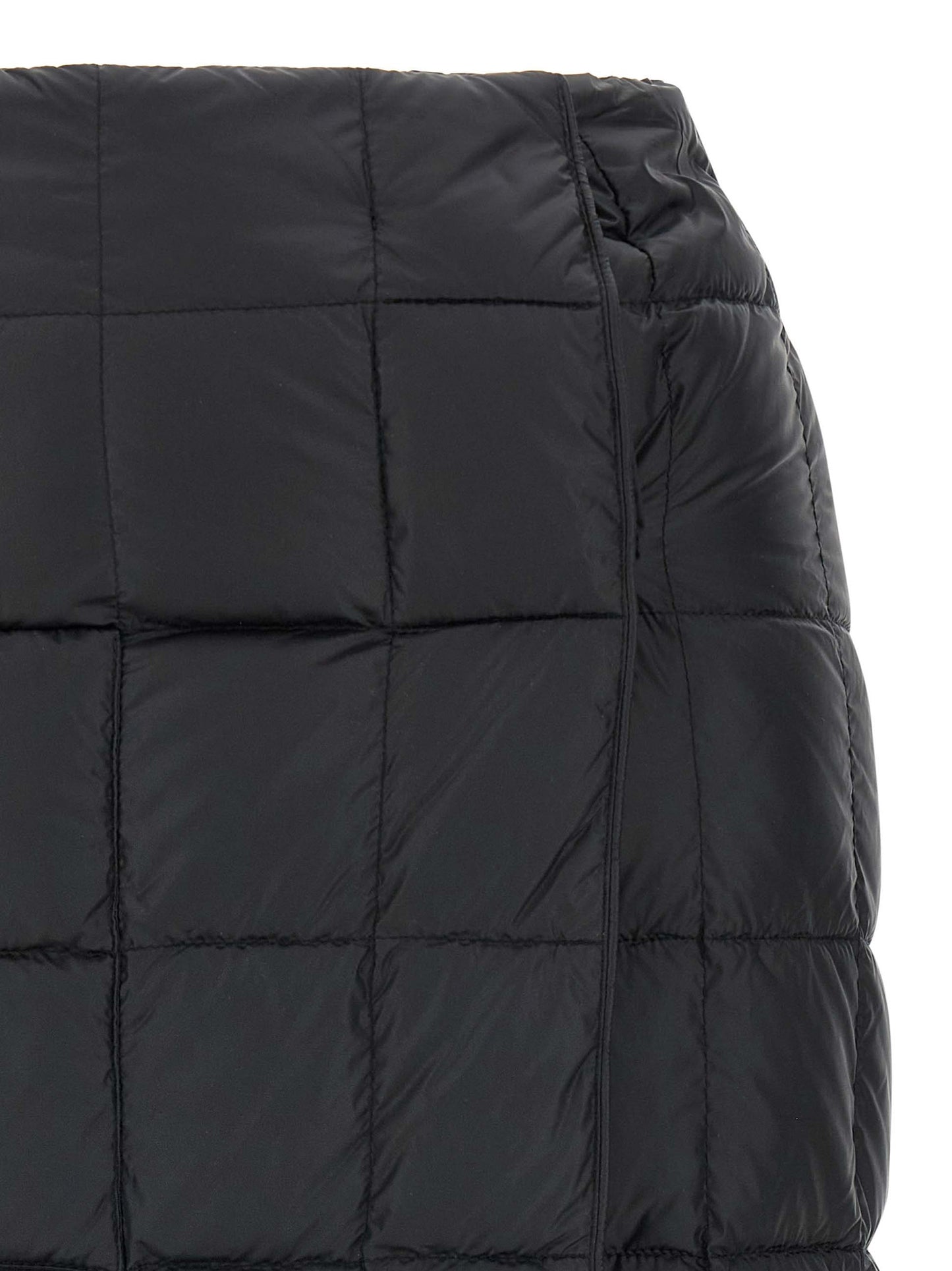 Ienki Ienki Mini Plahta Skirt — Quilted Down Mini (Black)
