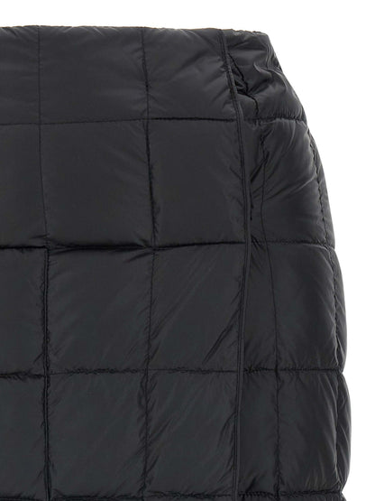 Ienki Ienki Mini Plahta Skirt — Quilted Down Mini (Black)