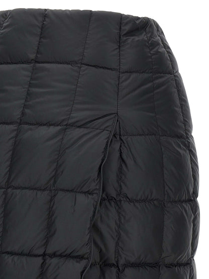 Ienki Ienki Mini Plahta Skirt — Quilted Down Mini (Black)