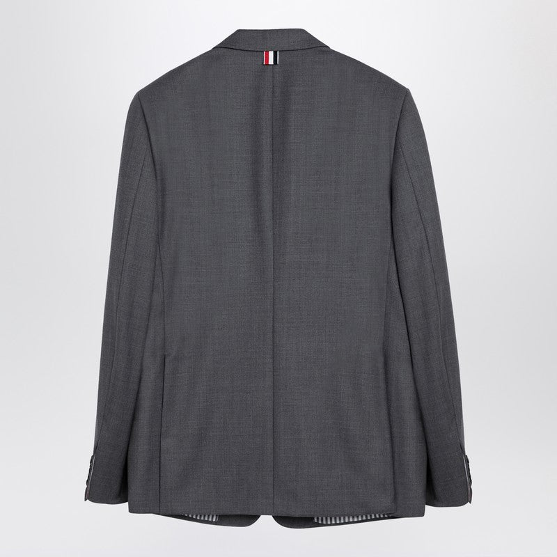 Thom Browne grey wool single-breasted jacket