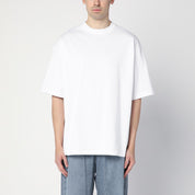 T-shirt blanc en coton biologique Darkpark