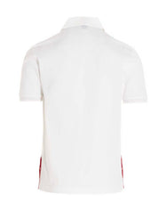 Thom Browne RWB Polo Shirt for Men — White Shirt