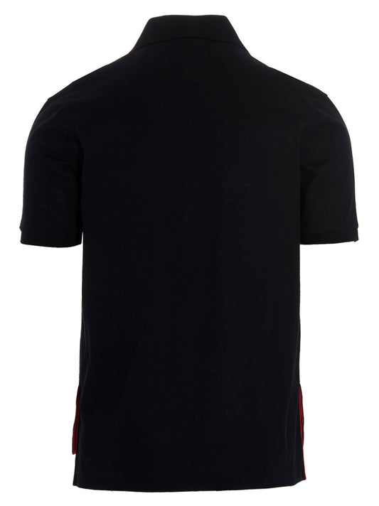 Thom Browne Rwb Polo Shirt — Blue Men's Shirt