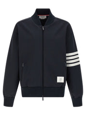 Thom Browne Tech Viscose Bomber Jacket