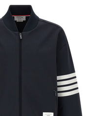 Thom Browne Tech Viscose Bomber Jacket