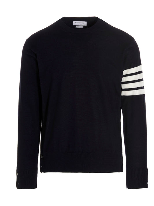 Thom Browne Knitwear — 4 Bar Sweater for Men