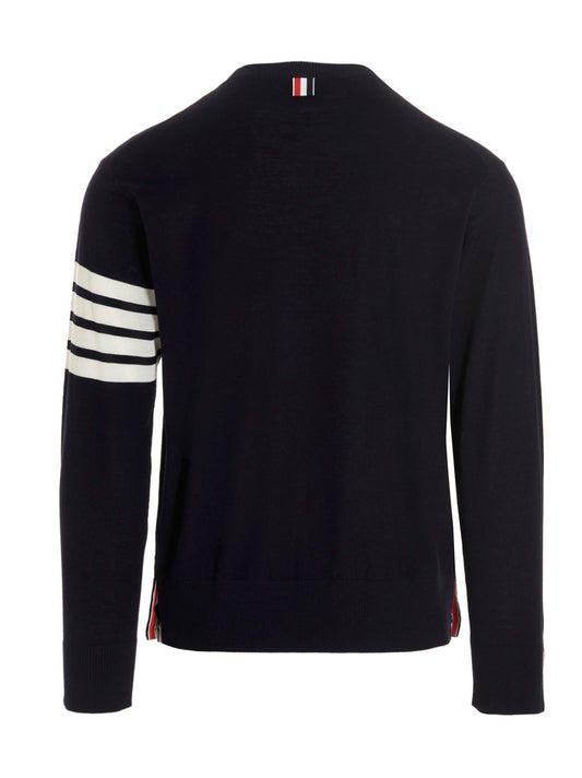 Thom Browne Knitwear — 4 Bar Sweater for Men
