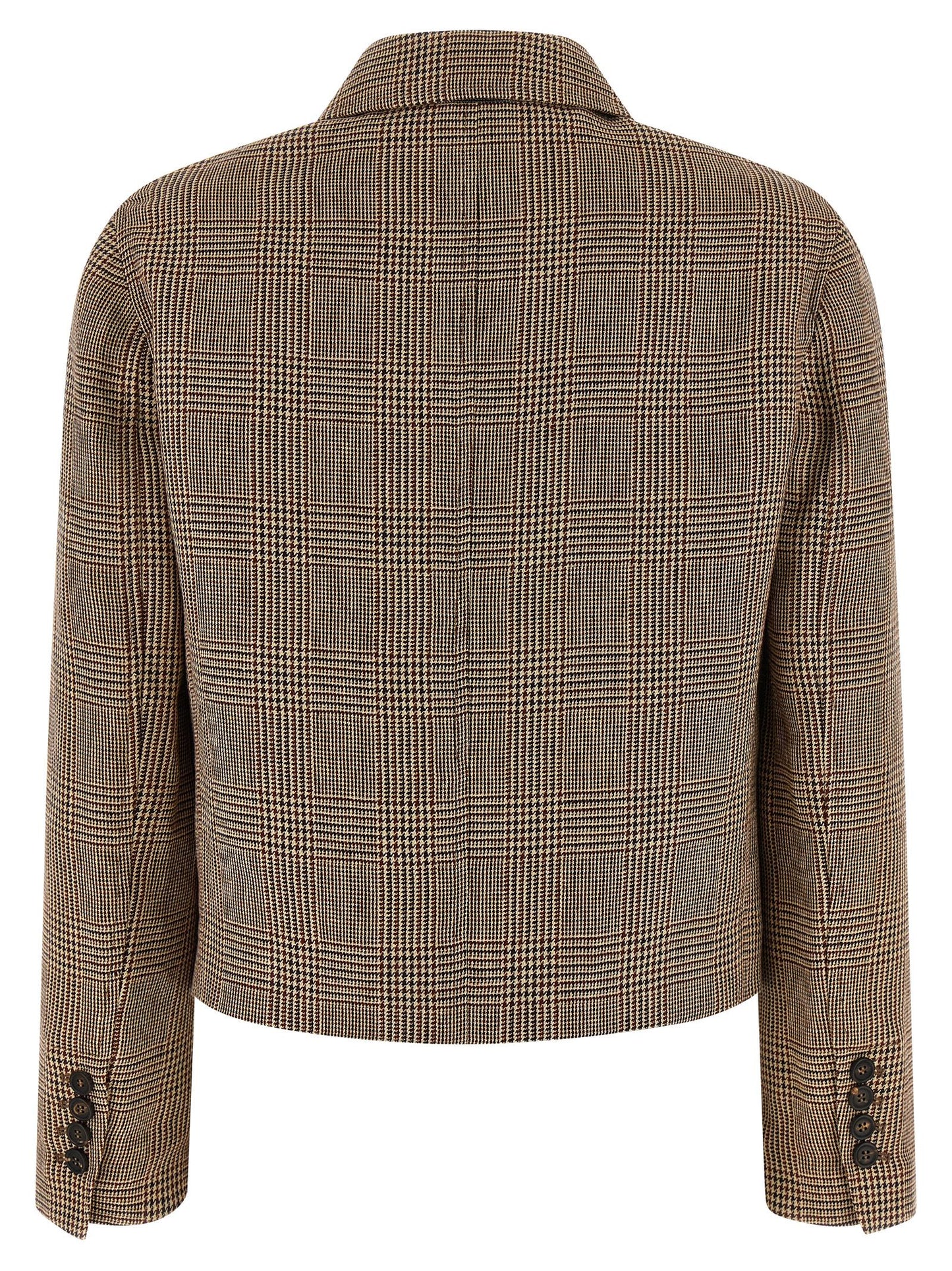 Brunello Cucinelli Prince Of Wales Jacket — Women's Linen