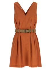 Brunello Cucinelli Texture Twill Dress