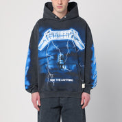 Represent X Metallica Ride The Lightning sweatshirt in Vintage Grey cotton