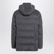 Brunello Cucinelli Grey wool flannel jacket