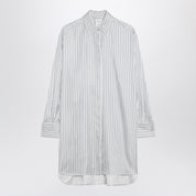 Max Mara Oversized striped silk shirt