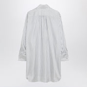 Max Mara Oversized striped silk shirt