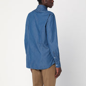 XACUS Blue denim shirt in cotton
