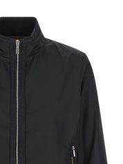 Moorer Bomber Jacket for Men — Manetti-wk, Blue