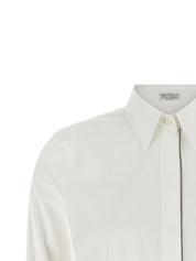 Brunello Cucinelli Shiny Trim Shirt