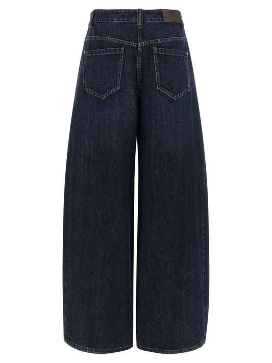 Brunello Cucinelli The Wide Barrel Jeans