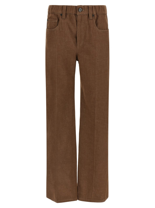 Brunello Cucinelli The Contemporary Pull-on Jeans