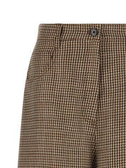 Brunello Cucinelli Prince Of Wales Lamé Bermuda Shorts