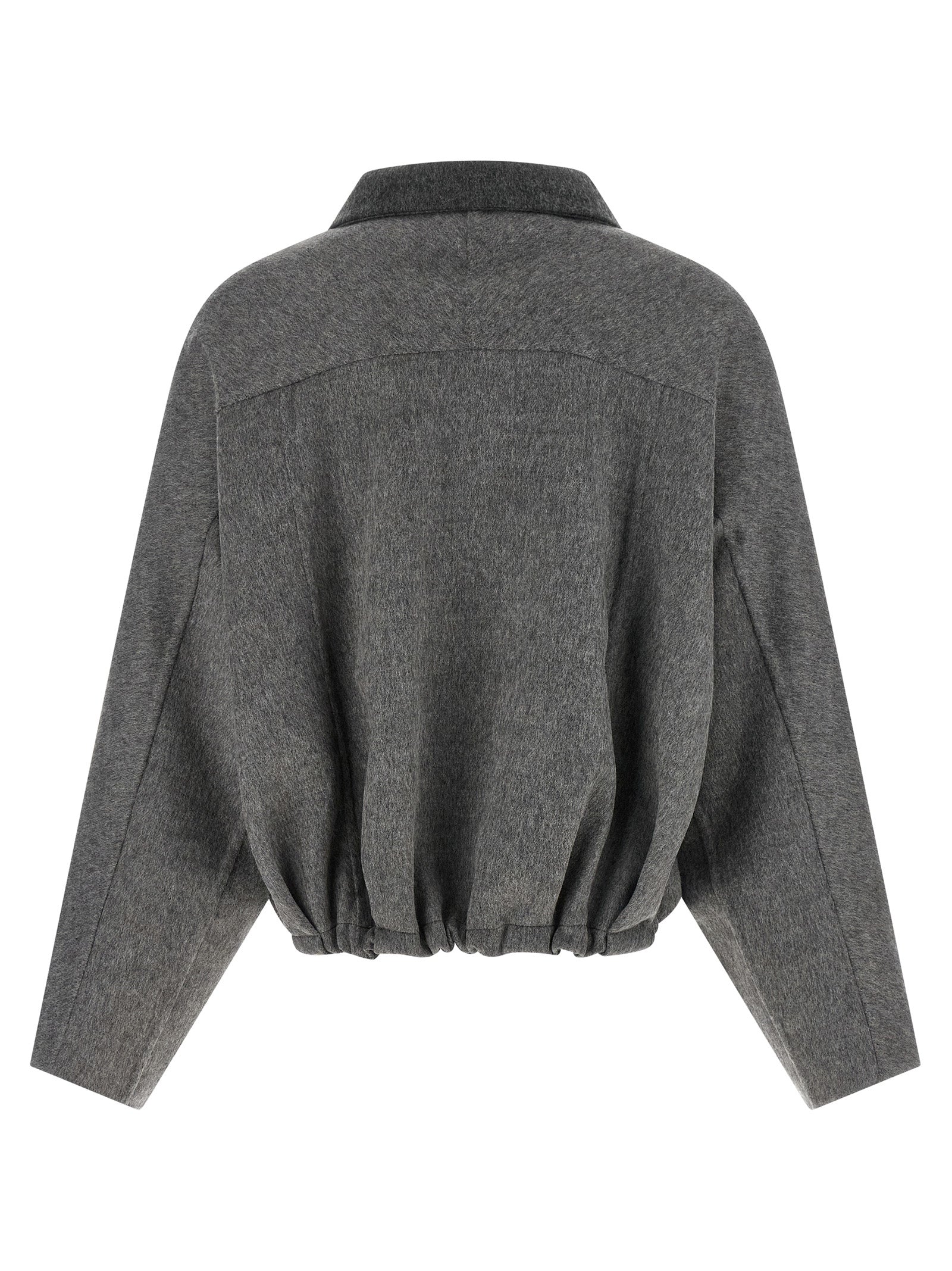 Brunello Cucinelli Shiny Zipper Pull Jacket