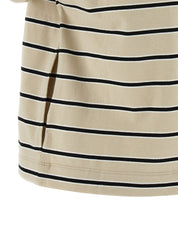 Brunello Cucinelli Shiny Trims T‑shirt — Topwear (Beige)