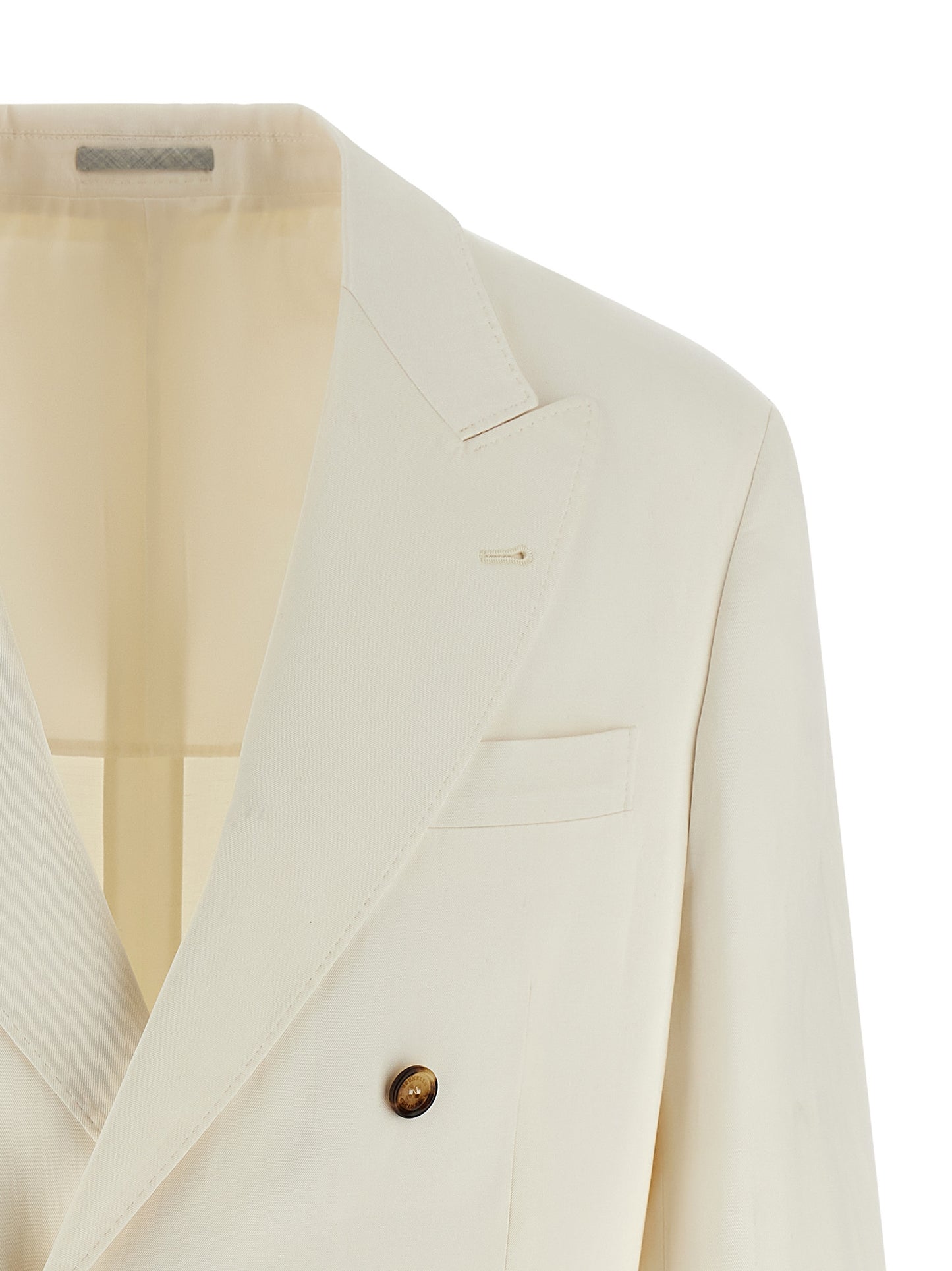Brunello Cucinelli Linen Silk Blazer for Men — Jackets