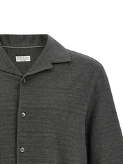 Brunello Cucinelli Camp Collar Shirt