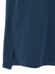 Etro Pegaso Polo Shirt for Men — Blue Cotton Polo