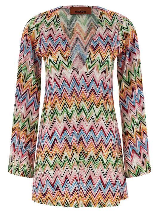 Missoni Zig Zag Embroidery Dress - Mini Dress