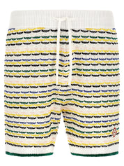 Casablanca Tuck Stitch Bermuda Shorts — Short Trousers