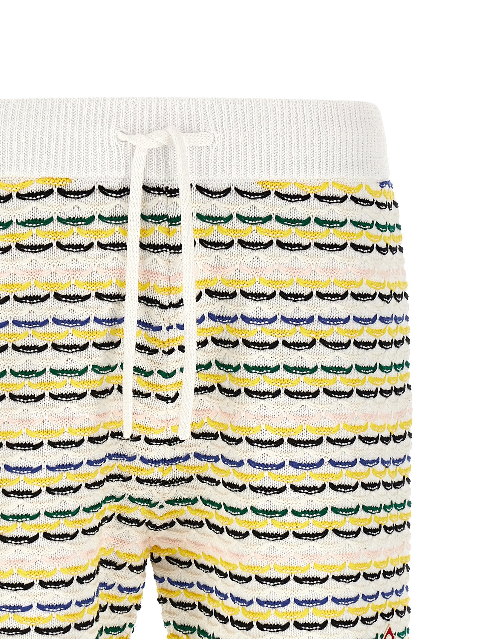 Casablanca Tuck Stitch Bermuda Shorts — Short Trousers