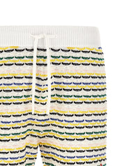 Casablanca Tuck Stitch Bermuda Shorts — Short Trousers