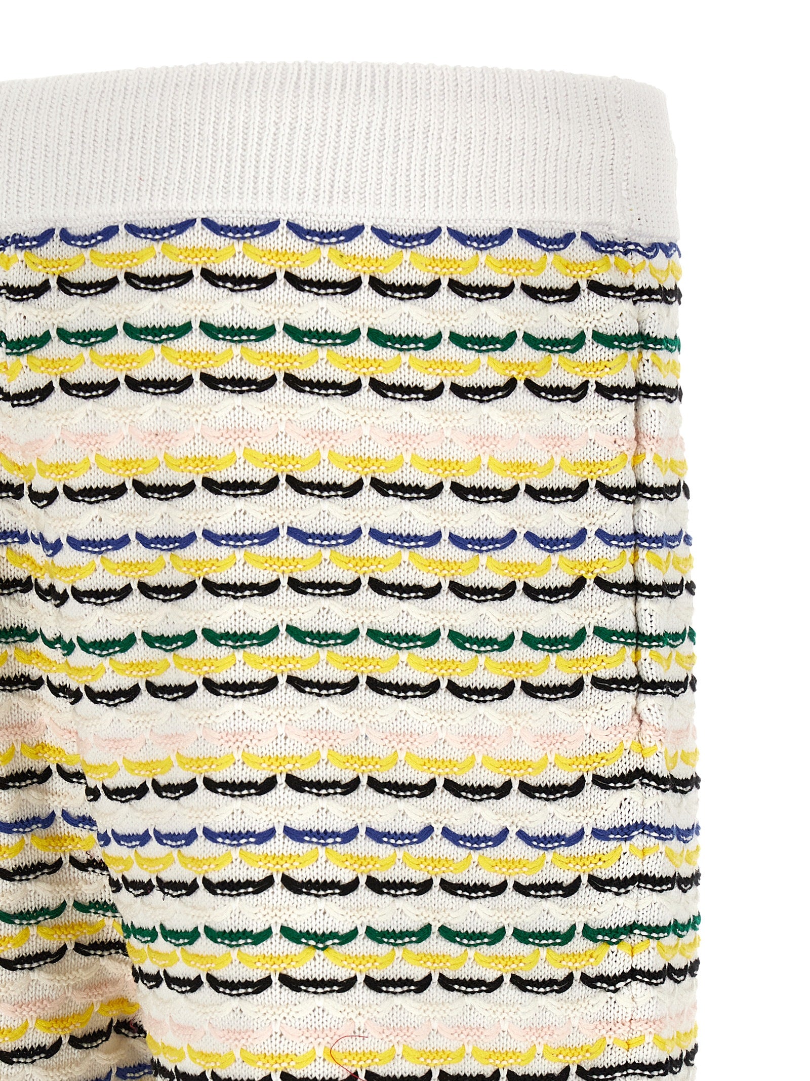 Casablanca Tuck Stitch Bermuda Shorts — Short Trousers