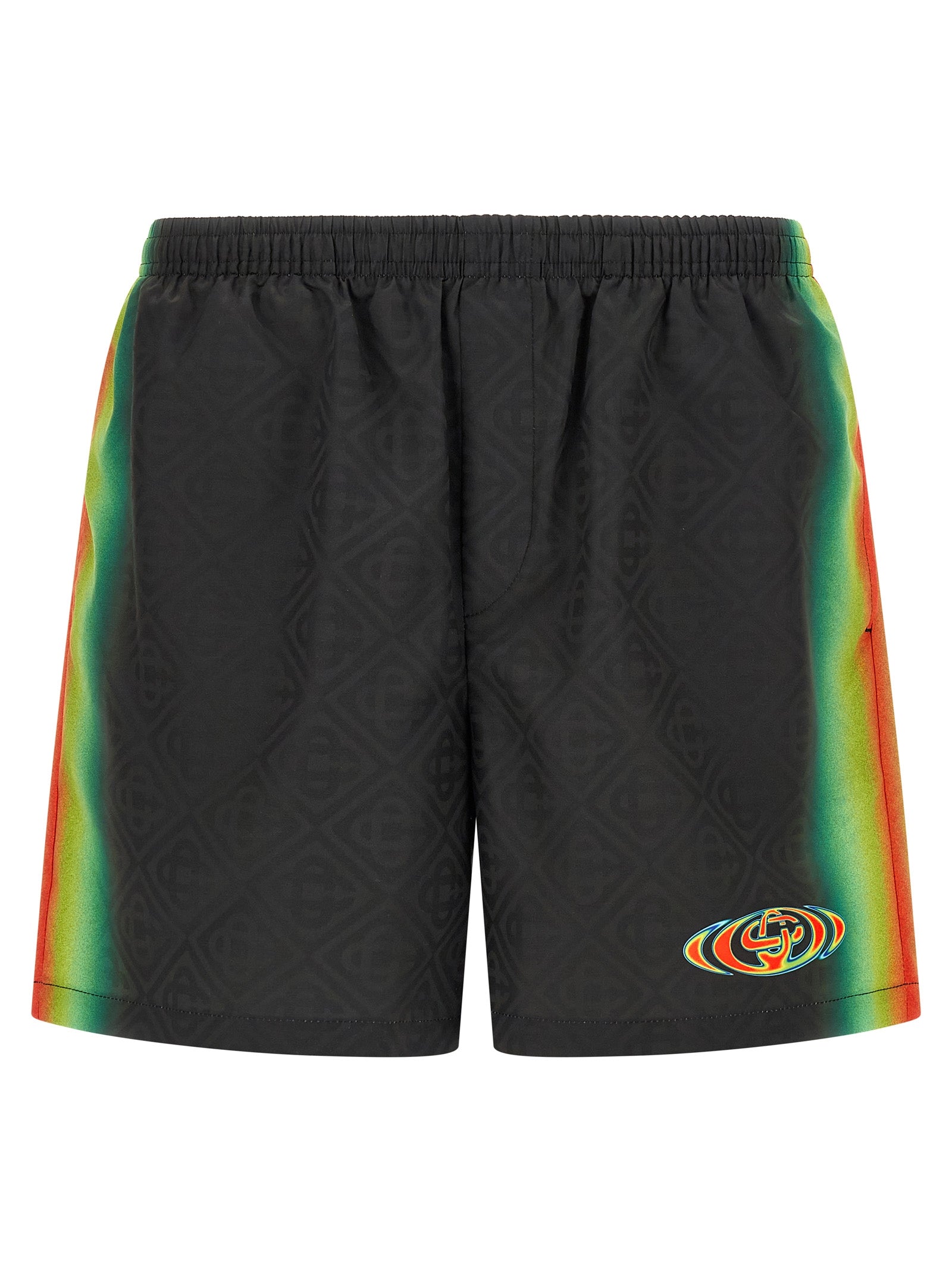 Casablanca Jacquard Logo Swimsuit