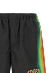 Casablanca Jacquard Logo Swimsuit