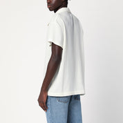 Camisa de mezcla de lana blanca Séfr Noam