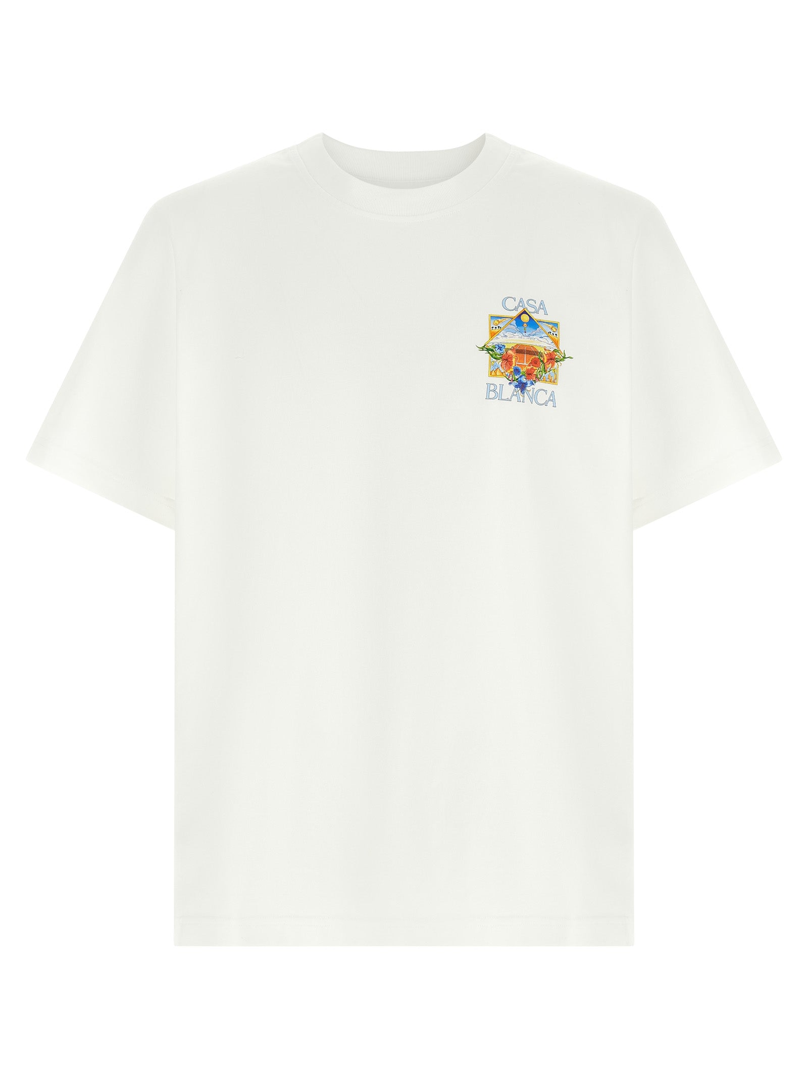 Casablanca Flower Court Icon T-shirt