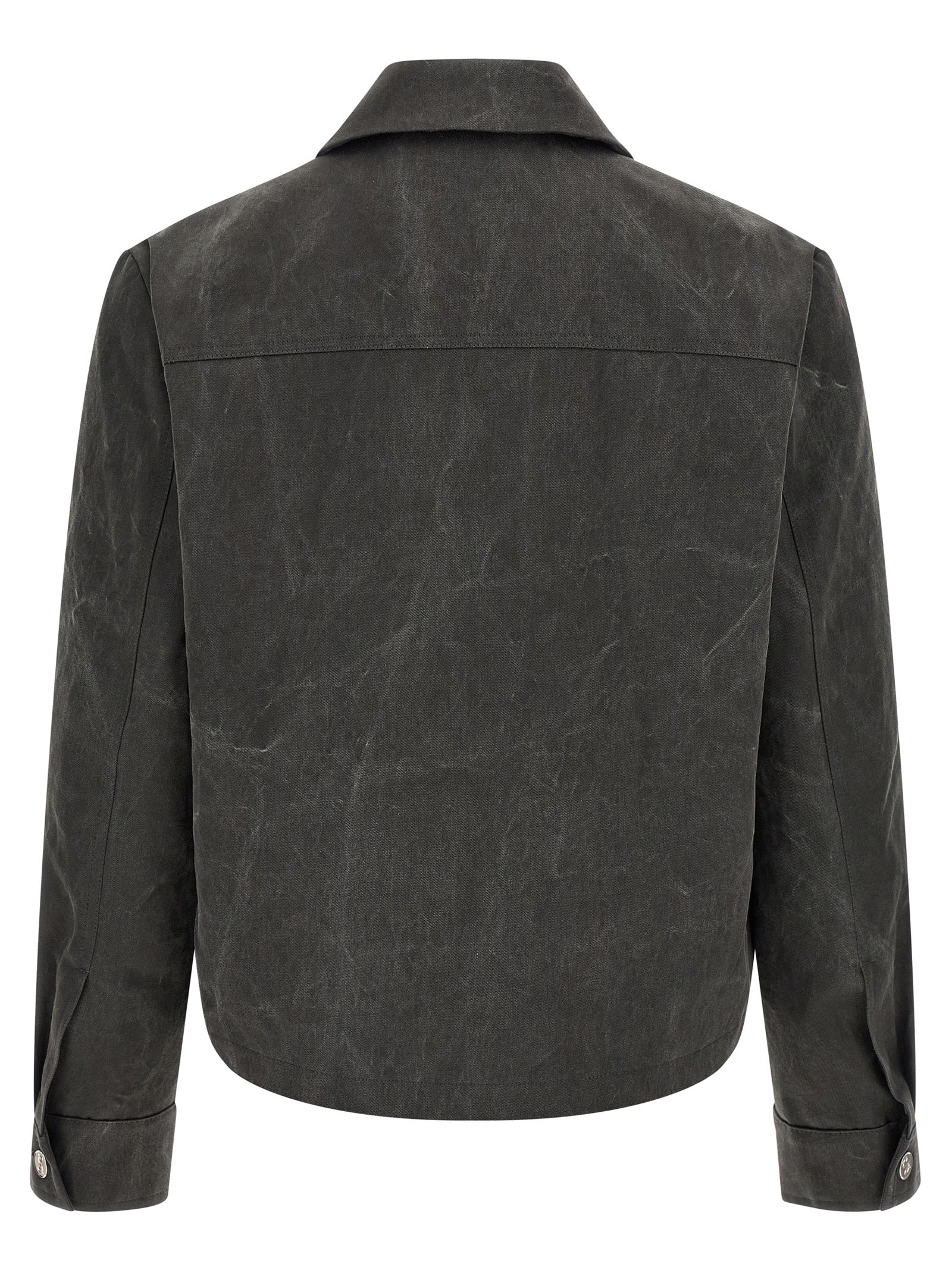 Séfr Tazio Jacket – Men's Marble-Effect Cotton Jacket