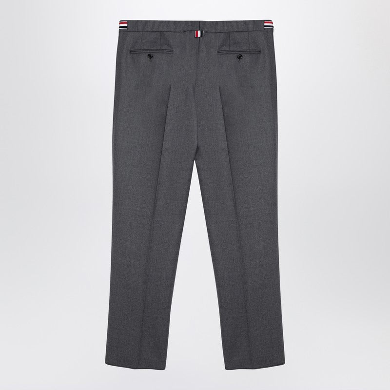 Pantalon en laine gris Thom Browne