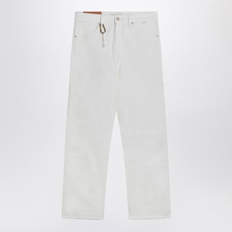White Cotton Denim Jeans — Darkpark John