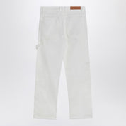 White Cotton Denim Jeans — Darkpark John