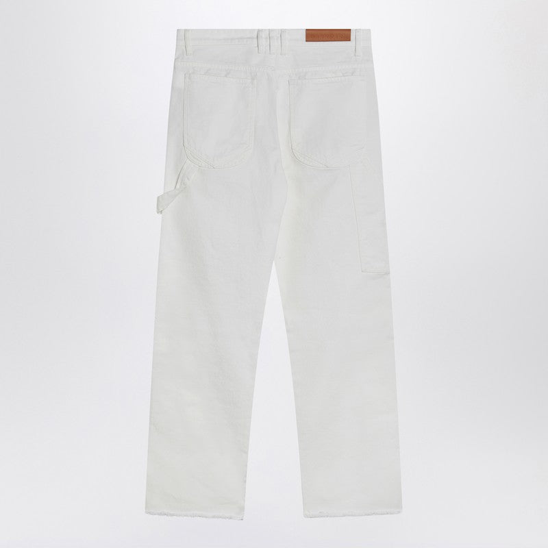 White Cotton Denim Jeans — Darkpark John