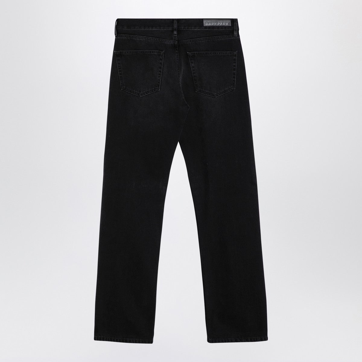 Darkpark Larry Slim Fit Jeans — Washed Black Cotton