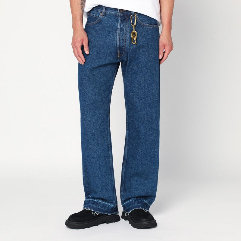 DARKPARK Straight leg EDI jeans — Blue straight-leg denim