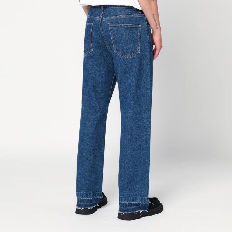 DARKPARK Straight leg EDI jeans — Blue straight-leg denim