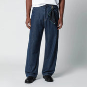 DARKPARK Indigo blue cotton-blend jeans