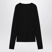 Moncler + Rick Owens Black cotton sweater