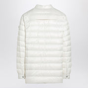 Moncler + Rick Owens White Quilted Jacket
