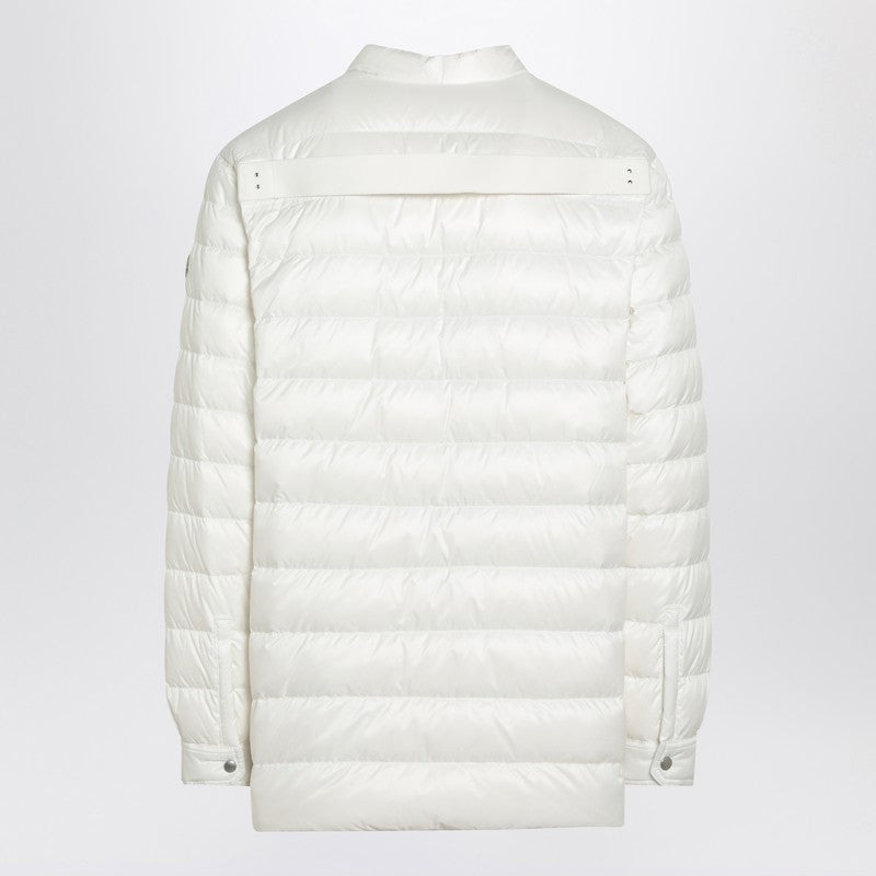 Moncler + Rick Owens White Quilted Jacket