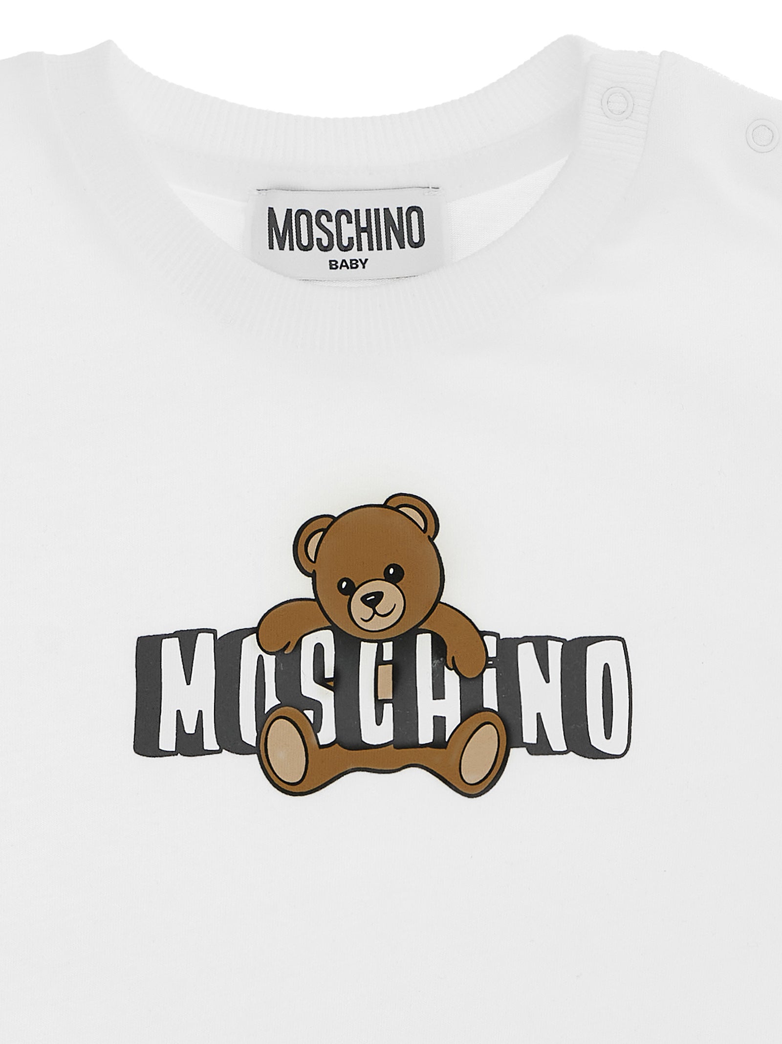 Moschino Baby Teddy Bear T-shirt & Bermuda Suit — Dresses